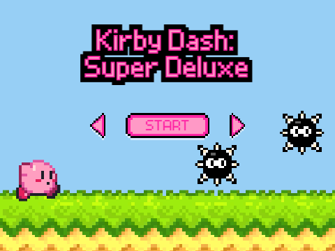 Play Kirby Dash Super Deluxe online free