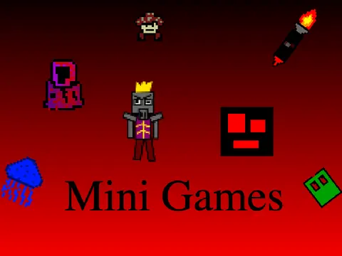 Screenshot of the Mini Games by capt_boanerges v.7 game selection menu.