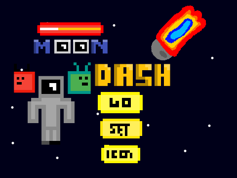 Moon Dash Mobile Friendly Hard v.1.4.0 Geometry Dash gameplay screenshot