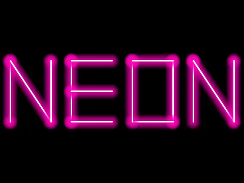 Neon Dash V3 Game Logo