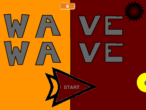 New and Improved Wave Simulator Geometry Dash wave training game logo and cover image