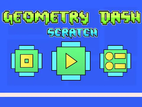 New Geometry Dash Scratch Version 1.03 Game Cover