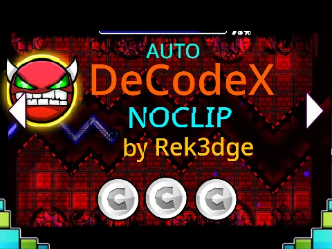 Play NOCLIP AUTO Geometry Dash DeCodeX