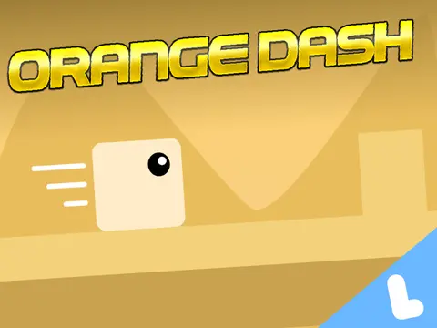 Orange Dash Geometry Dash Game