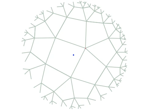 Play Poincare Disk Hyperbolic Geometry Test, a math game