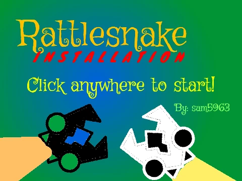 Rattlesnake Installation Geometry Dash wave adventure gameplay screenshot