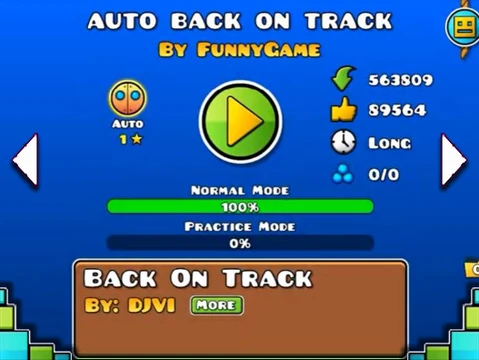Play Real Geometry Dash Troll online free