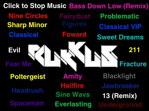 Logo for the Rukkus Dubstep online music mixer