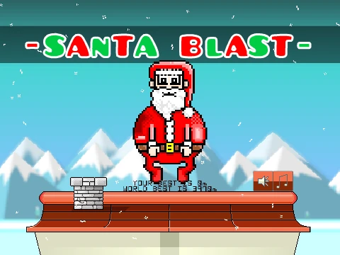 Play -Santa Blast- Christmas game online free
