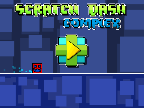 Scratch Dash Complex v1 Geometry Dash Game Screenshot