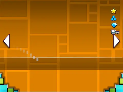 Shock Wave Geometry Dash Buffed game with level editor online