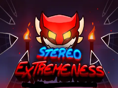 Stereo Extremeness Geometry Dash - A challenging fan-made level adaptation for online play