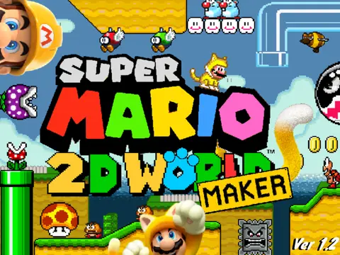 Logo for Super Mario 2D World Maker Lightweight Version 1.2 Remix game