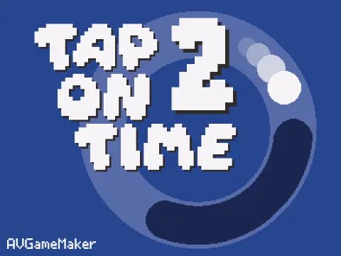 Tap on Time 2 Game Screen with Circular Track and Ball