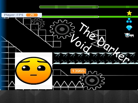 Play The Darker Void Geometry Dash extreme demon challenging level