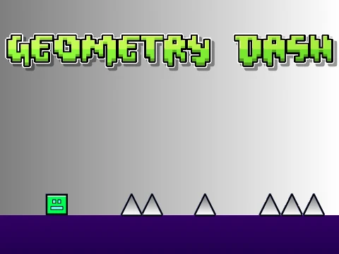 The Impossible Geometry Dash challenging gameplay screenshot
