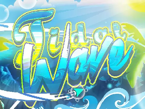 Tidal Wave Challenge v1.2 gameplay screenshot - difficult wave level