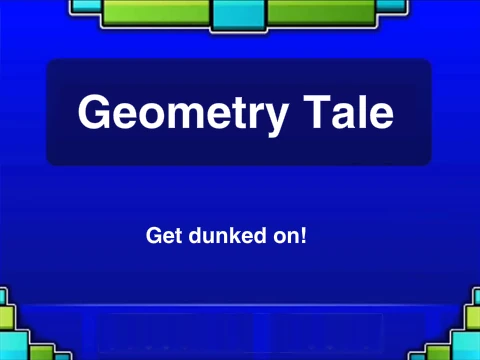 Play the Undertale and Geometry Dash mashup online at Gosprunki