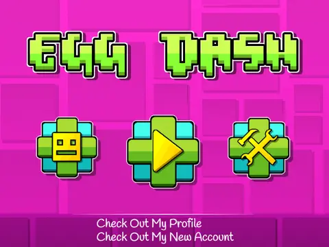 Update Geometry Egg Dash Game Logo