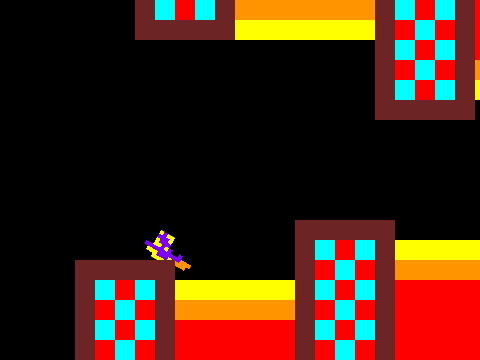 Update Geometry Scratch 1.3.0 gameplay showing a customizable ship flying through a level