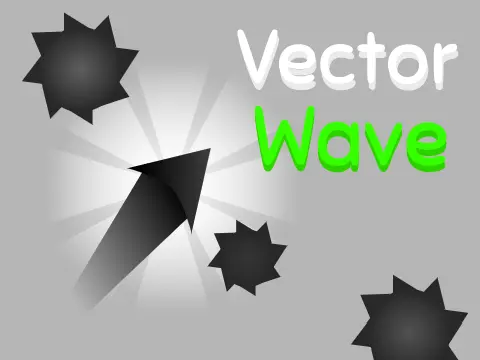 Vector Wave - Geometry Dash and Wave Wave Inspired Game