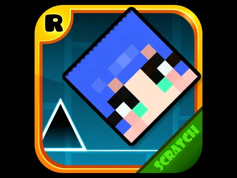 쁘띠허브 Geomentry Dash Geometry Dash Game Logo