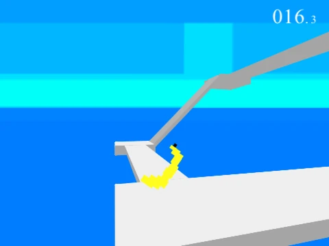 3D ONLY UP but bonana remix - Banana-themed climbing game