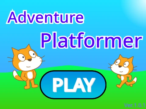 Artwork for the Adventure Platformer game featuring exploration and climbing