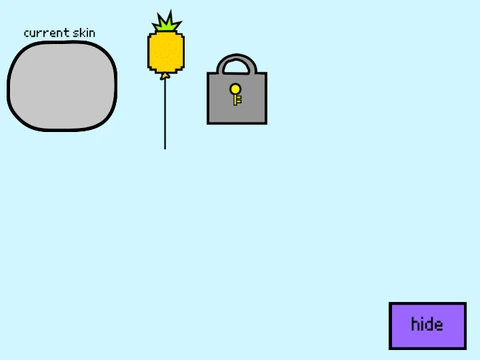 Balloony 1.4.15 DISCONTINUED only up game screenshot showing balloon character