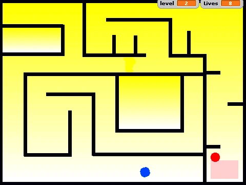 Challenger ball DEMO game logo - Guide the ball through challenges