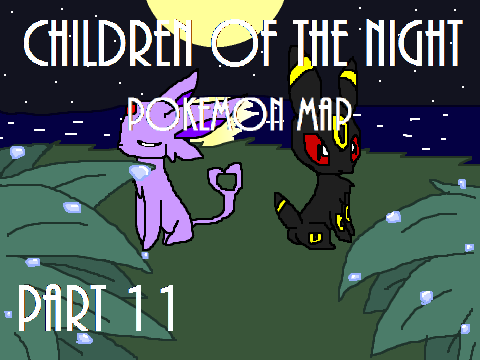 Children of The Night Pokemon Map Closed Game Cover
