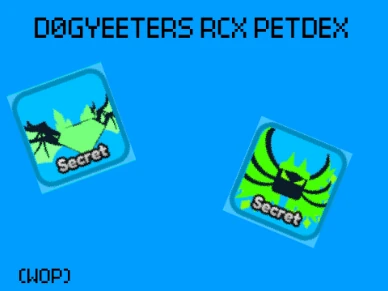 D0GYEETERS RCX PetDex - Only Up Pet Collection Game Play Free