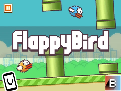 Flappy Bird v.016 only up version logo