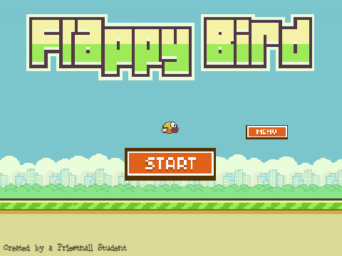 Flappy Bird v2 game logo - Navigate and fly through challenges