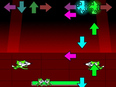 Foolish Friday Only Up gameplay featuring a character climbing colorful, abstract obstacles
