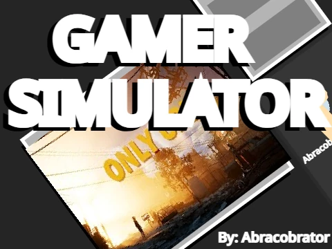 GAMER SIMULATOR Only Up Game logo cover