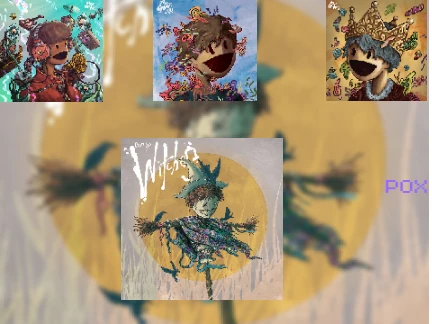 Logo for good kid playlist only up game featuring album art