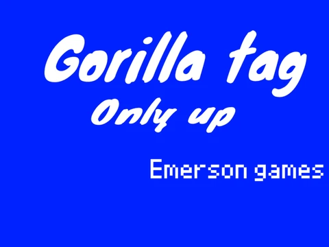 Gorilla Tag Only Up V3 Game Logo - Climb and Swing