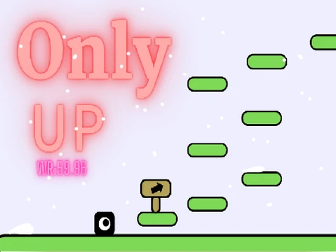 Logo for Mein Spiel Only Up, a vertical climbing game