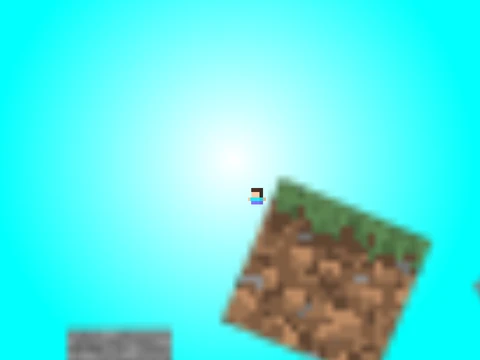 Minecraft Only Up Remix 3 S E gameplay screenshot
