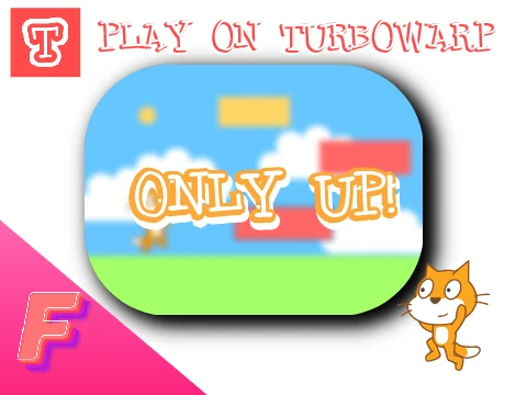 Only Up Parkour and Climbing Game Logo - Free Online Skill Challenge