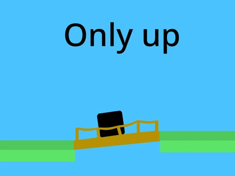 Classic Only Up Game Logo