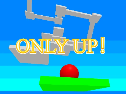 ONLY UP 3D Game Logo - Play Free Online Climbing Game