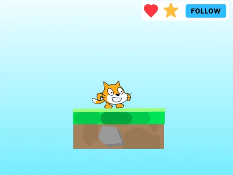 Only Up Cat Version gameplay screenshot showing cat character climbing