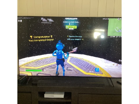 Only Up Fortnite style game showing characters climbing together with friends