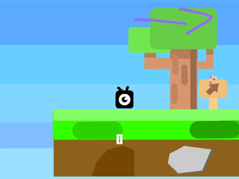 Screenshot from Only Up Platformer v3 showing new environments and obstacles in the climbing challenge
