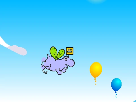 ONLY UP Scratch edition logo with block programming elements