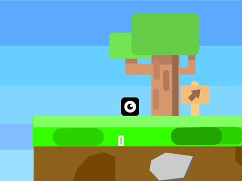 Only Up Version 0.2 gameplay showing enhanced platform features