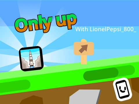Only up With LionelPepsi parkour game image