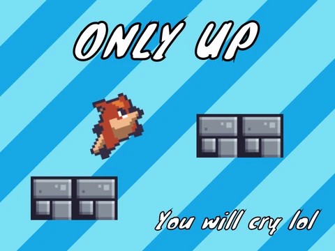 Only Up オンリーアップ online game logo and screenshot on GoSprunki
